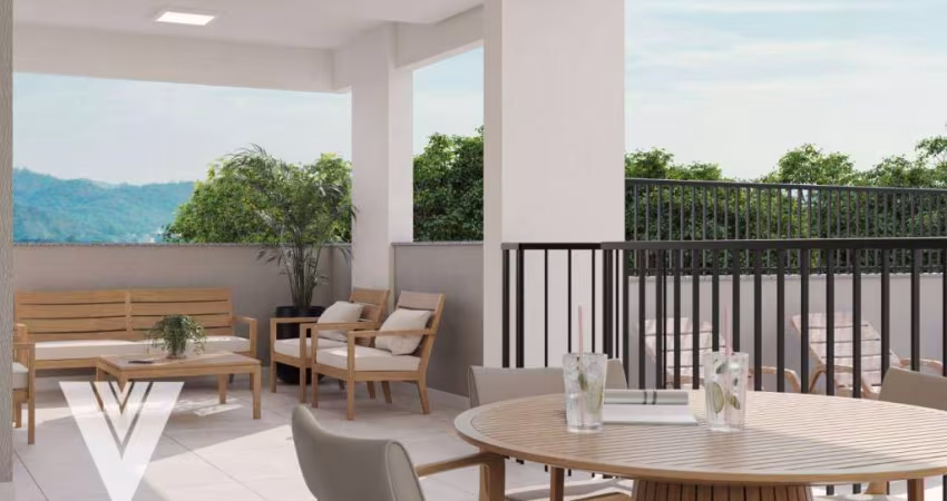 Apartamento com 2 dormitórios à venda, 56 m² por R$ 449.000,00 - Água Verde - Blumenau/SC