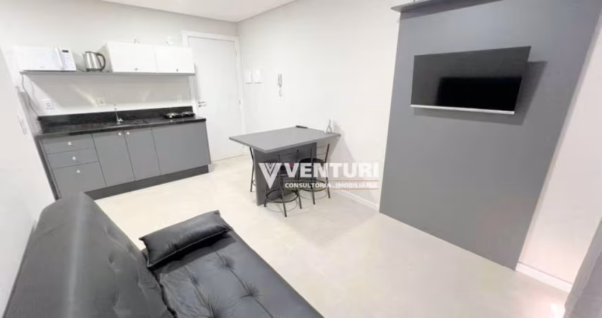 Apartamento com 1 dormitório, 30 m² - venda por R$ 340.000,00 ou aluguel por R$ 2.469,64/mês - Boa Vista - Blumenau/SC