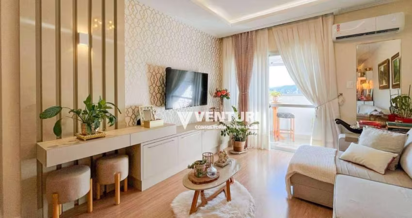 Apartamento com 4 dormitórios à venda, sendo 1 suíte, 110 m² por R$ 900.000 - Victor Konder - Blumenau/SC