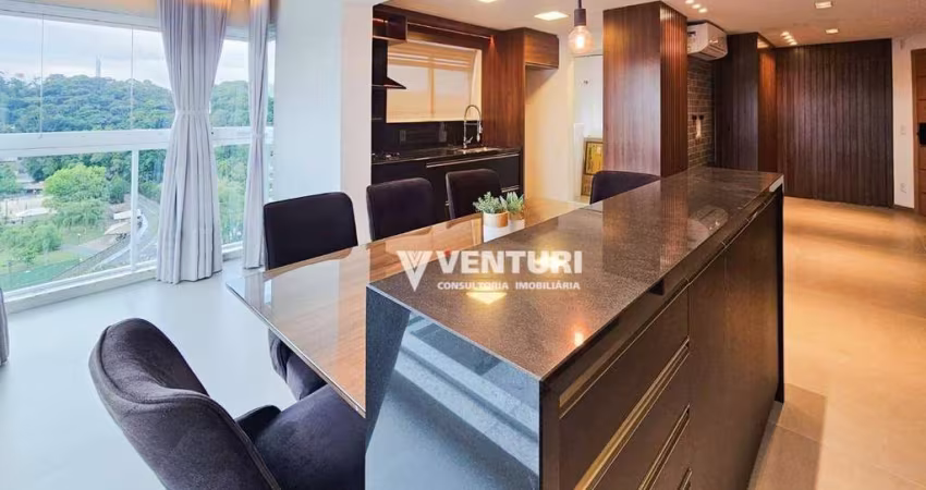 Apartamento com 2 dormitórios à venda, sendo 1 suíte, 78 m² por R$ 680.000 - Itoupava Norte - Blumenau/SC