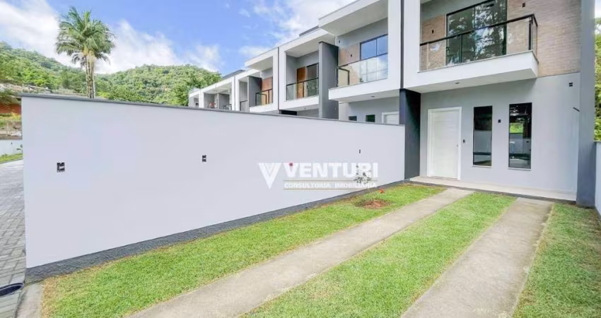 Casa com 2 suítes à venda, 75 m² por R$ 550.000 - Velha Central - Blumenau/SC
