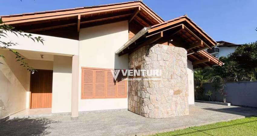 Casa com 4 dormitórios, sendo 1 suíte à venda, 203 m² por R$ 1.400.000 - Velha - Blumenau/SC