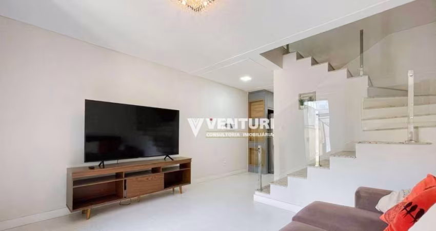 Casa com 2 suítes com sacada à venda, 82 m² por R$ 549.000 - Velha - Blumenau/SC
