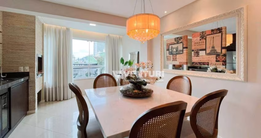 Apartamento com 3 dormitórios à venda, 91 m² por R$ 710.000,00 - Velha - Blumenau/SC