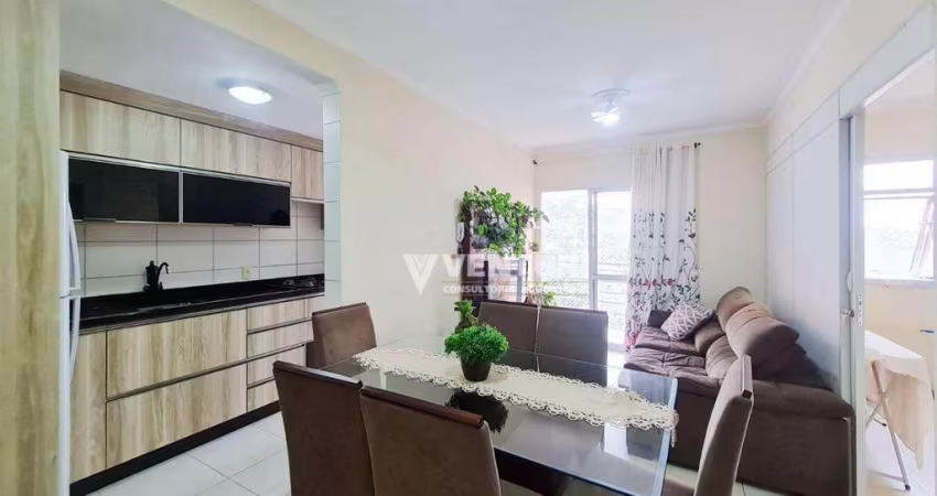 Apartamento com 3 dormitórios à venda, 74 m² por R$ 520.000,00 - Água Verde - Blumenau/SC