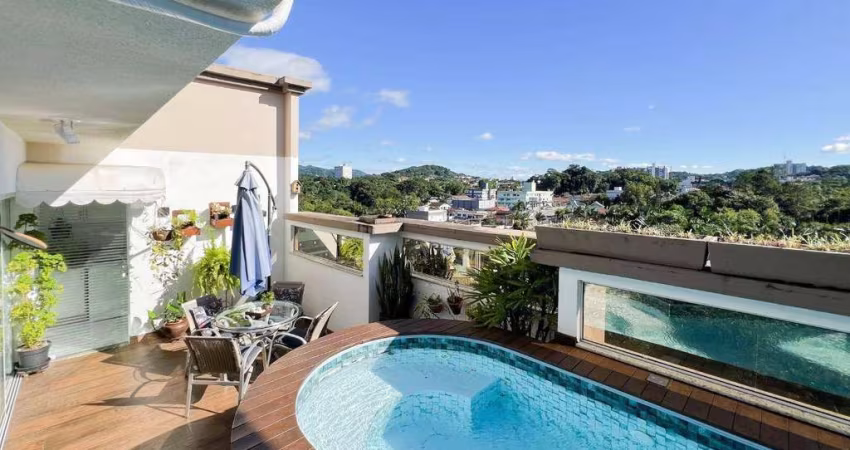 Apartamento com 3 dormitórios à venda, 205 m² por R$ 1.600.000,00 - Velha - Blumenau/SC