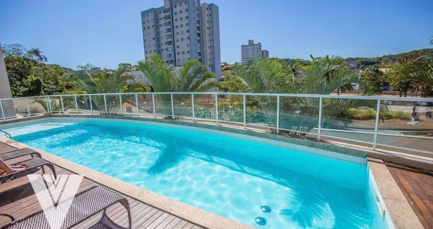 Apartamento com 3 dormitórios para alugar, 76 m² por R$ 4.010,00/mês - Velha - Blumenau/SC