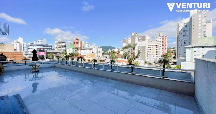 Apartamento com 3 suítes para alugar, 143 m² por R$ 5.800/mês - Vila Nova - Blumenau/SC