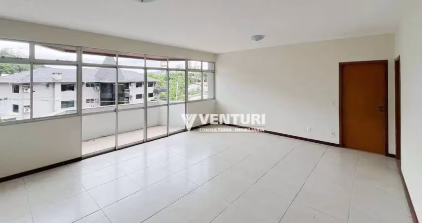Apartamento com 3 dormitórios para alugar, 139 m² por R$ 3.594,00/mês - Ponta Aguda - Blumenau/SC