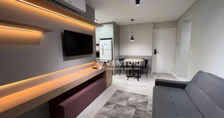 Apartamento com 1 dormitório para alugar, 43 m²  - Itoupava Seca - Blumenau/SC