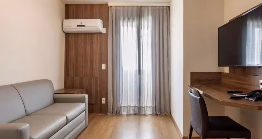 Flat para venda em praia de belas com 1 quarto, 38m²