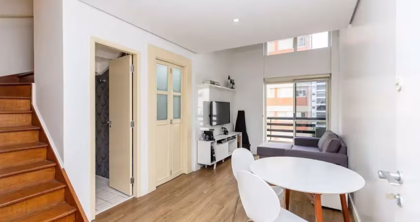 Apartamento tipo para venda com 1 quarto, sendo 1 suíte, 45m²