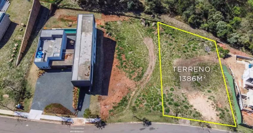 Lote em condomínio para venda em loteamento fazenda dona carolina, 1,386m²