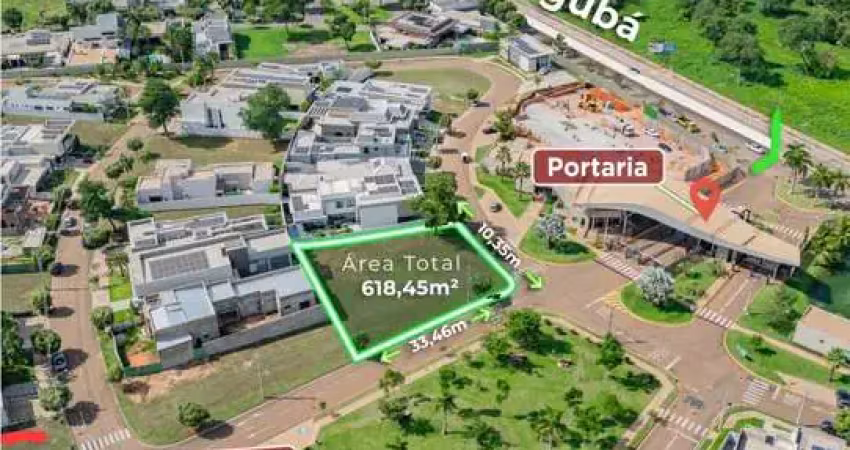 Lote em condomínio para venda em condomínio do bosque ii, 618m²