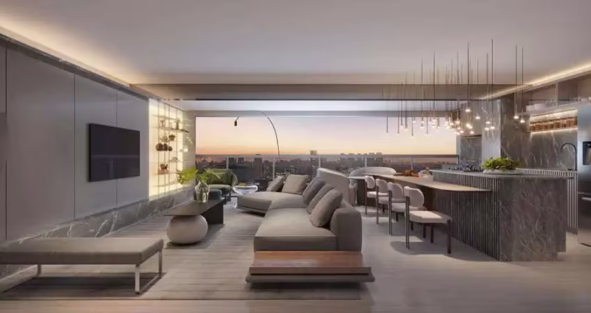 Apartamento tipo para venda em moema com 4 quartos, sendo 4 suítes, 189m²