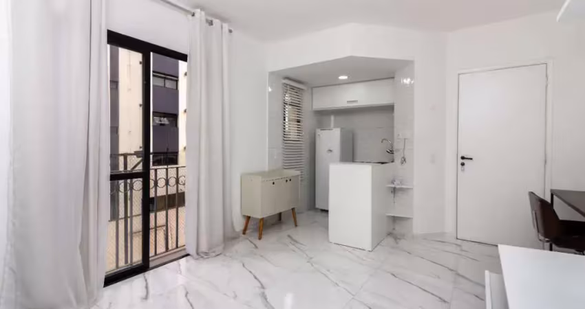 Apartamento tipo para venda em itaim bibi com 1 quarto, sendo 1 suíte, 35m²