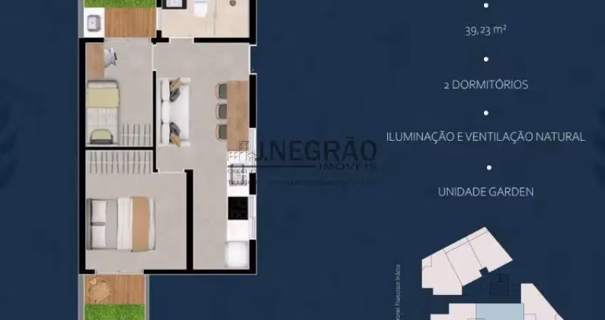 Apartamento com 2 quartos à venda na Rua Coronel Francisco Inácio, 311, Vila Moinho Velho, São Paulo