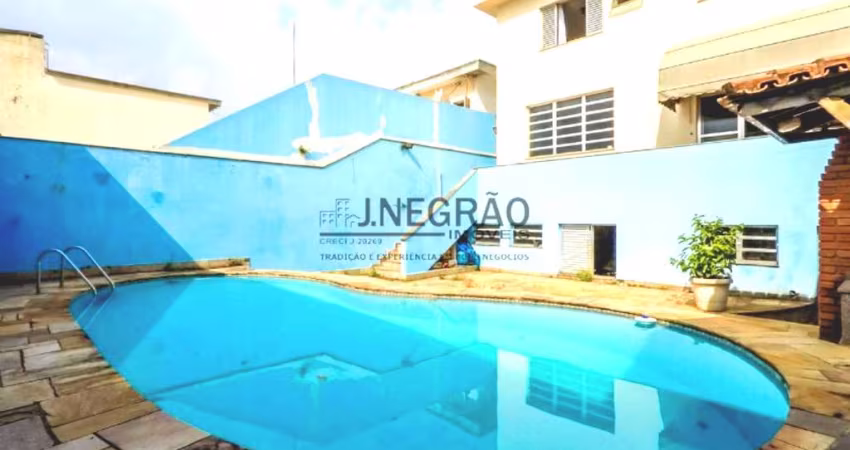 Sobrado com 4 dormitorios, sendo 1 suite, 4 vagas, quintal com piscina, 388 A/C, Jardim da Saúde, São Paulo-SP