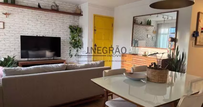 Apartamento totalmente reformado à venda em são paulo-sp, vila moinho velho: 2 quartos, 1 suíte, 2 salas, 2 banheiros, 1 vaga, 70m²
