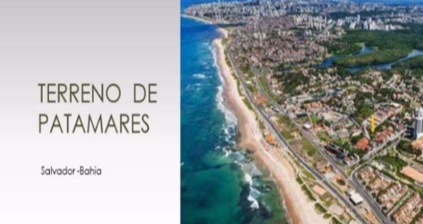 Terreno com 2.371,20m2 em Patamares
