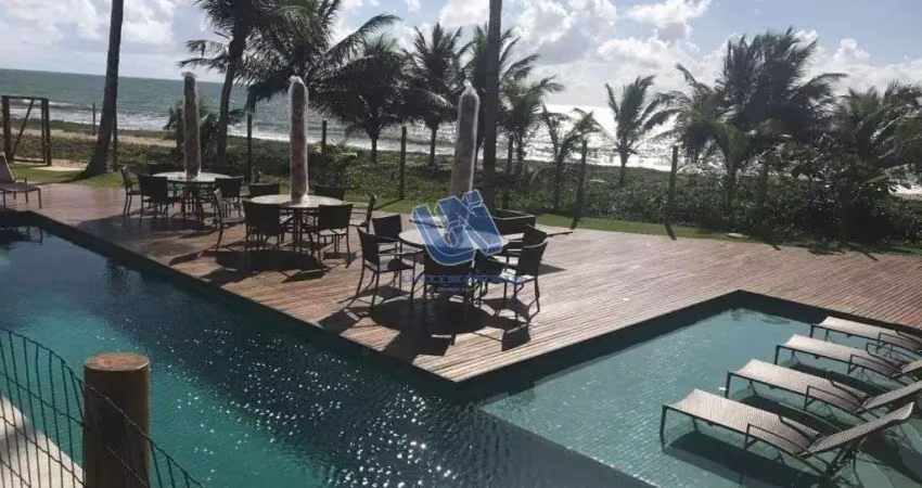 Excelente village em itacimirim frente mar 3/4 mobiliado sendo duas suite duas vagas de garagem cobertas