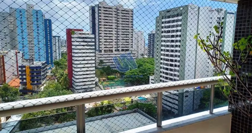 Apartamento Cobertura nascente 4 Suites sendo 3 suítes mais gabinete com 492,21m2 na Pituba