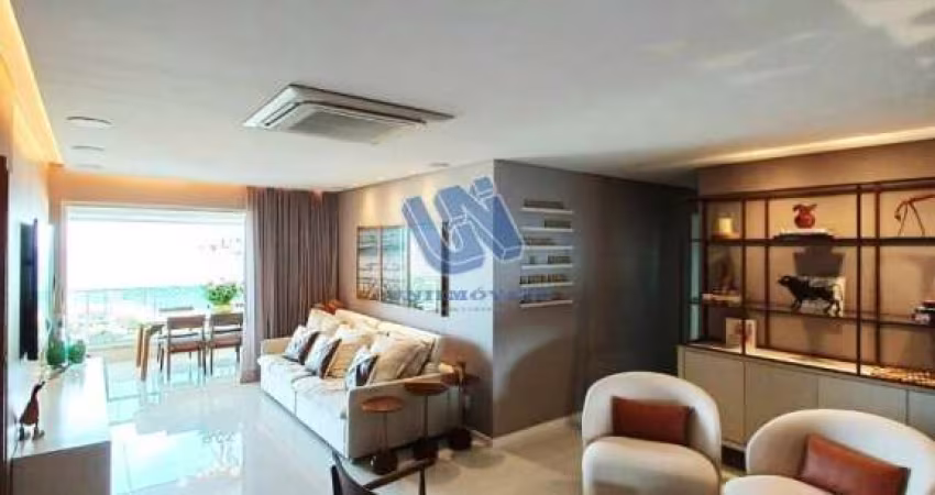 Hemisphere 360 decorado e nascente 4 quartos revertido para 3 suítes + closet enorme 142m2 em Pituaçu