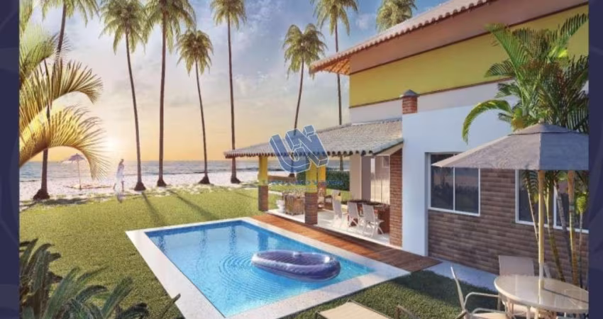 Ponta de Inhambupe Casa em Condomínio Quatro Suítes  terreno 812,96 m2 , área construída287,66 em Baixio - Bahia