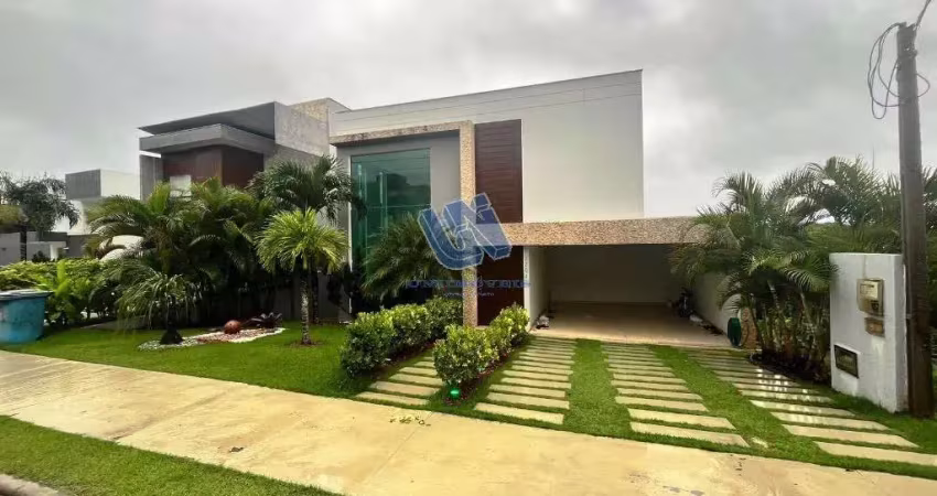 Casa em condomínio decorada e mobiliada 3 quartos suítes 318,31m2 em alphaville litoral norte ii
