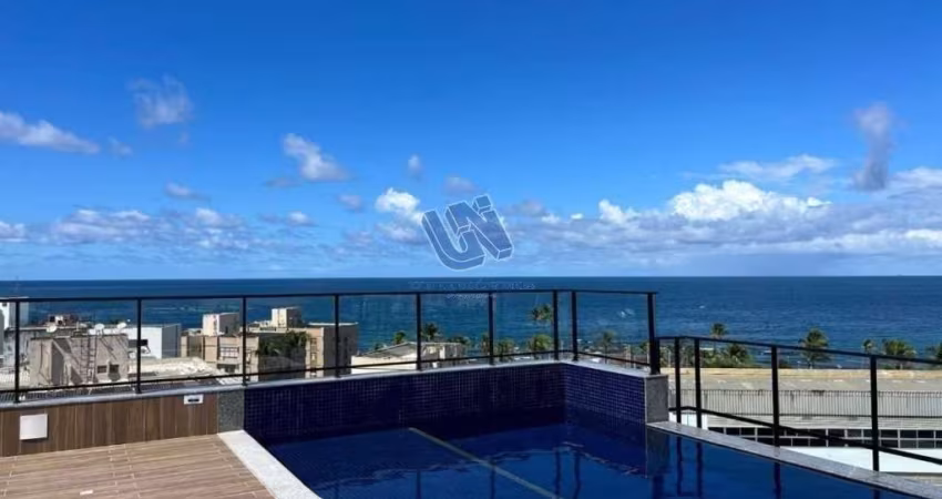 Apartamento quarto e sala com 45m2 na Ondina 01 vaga de garagem
