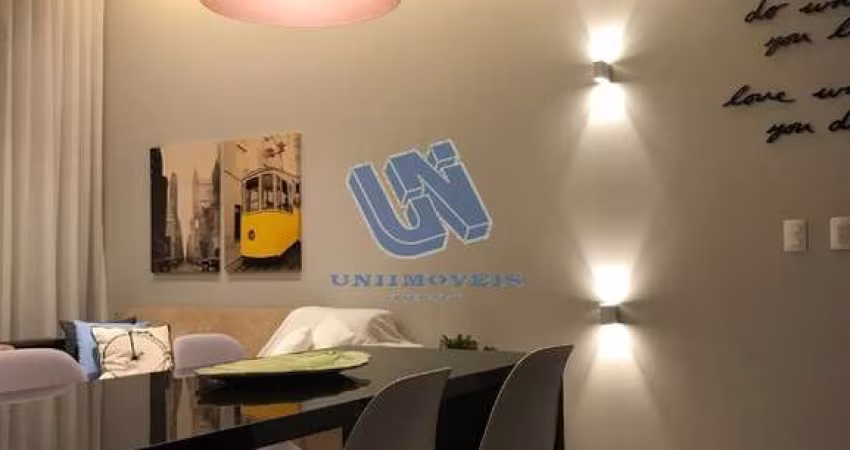 Lindo Apartamento Decorado quarto e sala no Caminho das Árvores 45m2 (Taxas Inclusas)