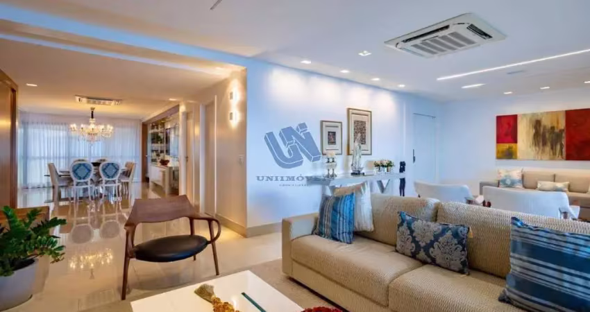 Orizon residence mobiliado 3 suítes sendo 1 suíte master na barra 338m2