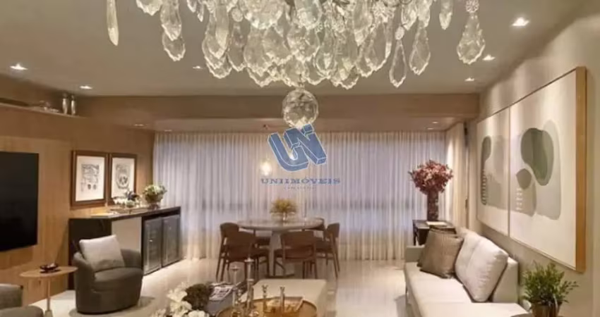 Excelente apartamento nascente 3 quartos (2 suíte) mais 1 gabinete 162 m2 para venda no jardim apipema