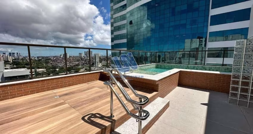 Apartamento tipo Studio com varanda 25m2 no Caminho das Árvores