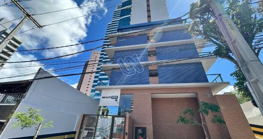 Apartamento tipo Studio com varanda 25m2 no Caminho das Árvores