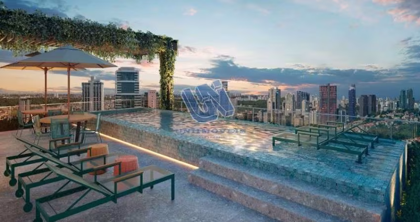 Apartamento tipo Studio com varanda gourmet 26,62m2 no Urban Carminho das Arvores