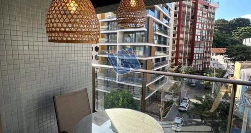 Apartamento quarto e sala com varanda decorado e mobiliado 31m2 na Barra