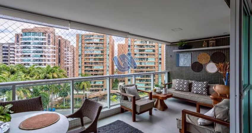 Apartamento 3 suítes sendo a master com closet 141m2 em Alphaville I