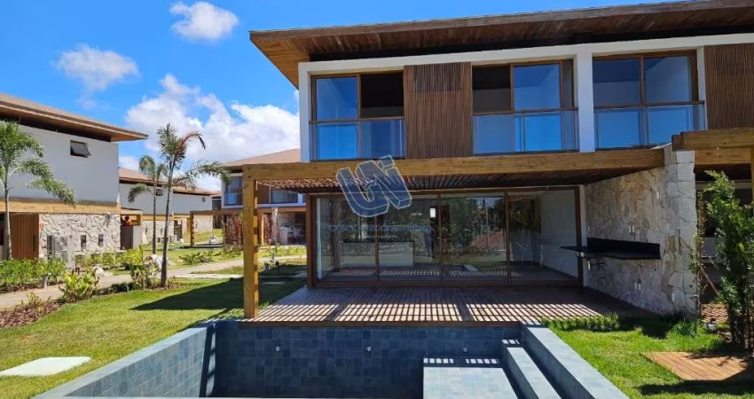 Casa Duplex em Condomínio 4 suítes 170m2 em Piscinas Naturais na Praia do Forte