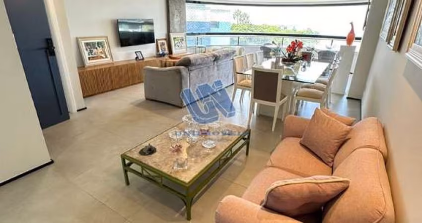 Apartamento nascente com vista mar 3 suítes, sendo 1 suíte master com escritório e closet 179m2 na Barra