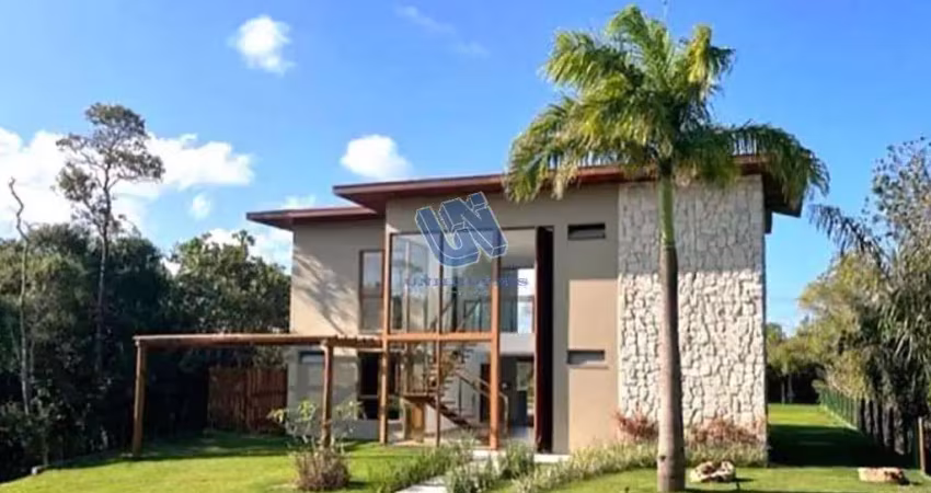 Casa duplex em condomínio na praia do forte com 426m2 de área construída e 800m2 de terreno ilha dos passaros