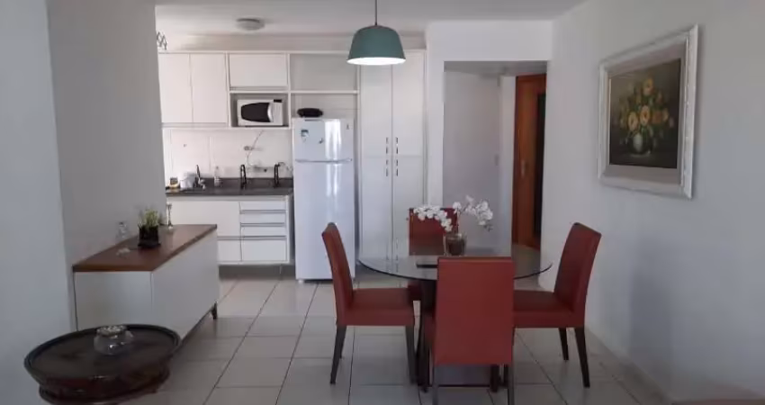 Apartamento dois quartos, suíte, decorado e mobiliado  74m2 edifício mandarim no caminho das arvores
