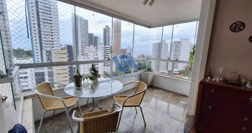 Apartamento a venda no jardim apipema 4 quartos sendo 2 suítes 187m² dua vagas de garagem, vista mar