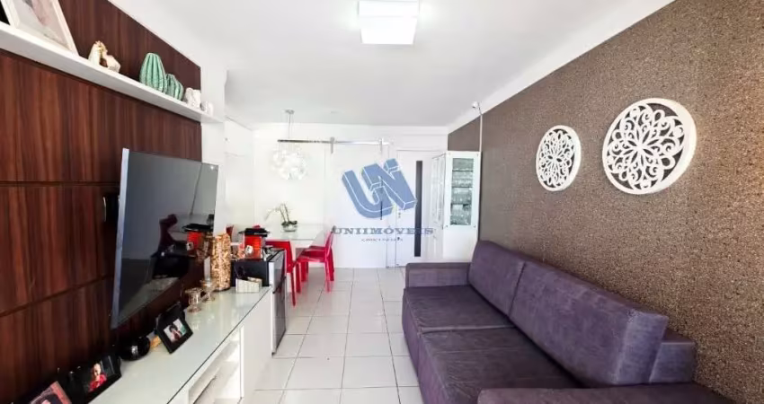 Apartamento 3 quartos sendo 1 suíte semimobiliado com 78m2 em alphaville i