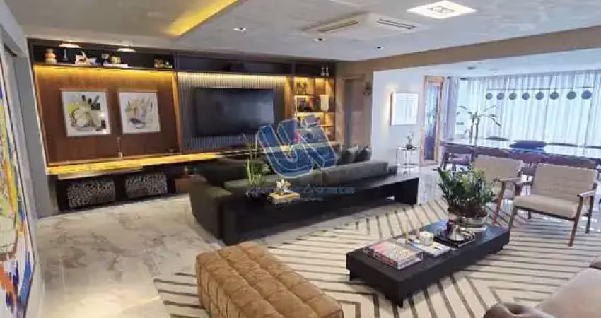 Apartamento mobiliado 3 suítes com gabinete 200m2 no horto florestal
