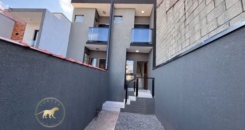 Sobrado com 2 dormitórios e 1 vaga de garagem no  residencial santo antônio