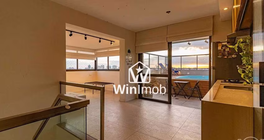 Cobertura com 3 dormitórios à venda, 147 m² por R$ 998.000,00 - Chácara das Pedras - Porto Alegre/RS