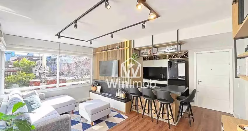 Apartamento com 2 dormitórios à venda, 70 m² por r$ 735.000,00 - menino deus - porto alegre/rs