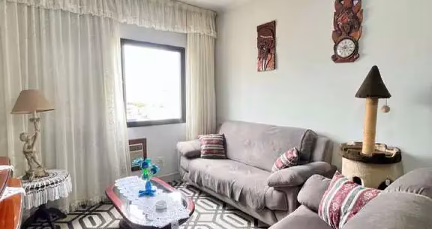 Apto 2 dorm canto do forte, mobiliado, andar alto vista livre. estuda proposta!