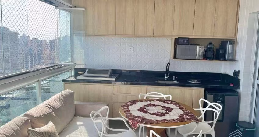 Apto 4 Dorm 3 suítes 2 Vagas Demarcadas Alto Padrão Mobiliado Vista Para o Mar